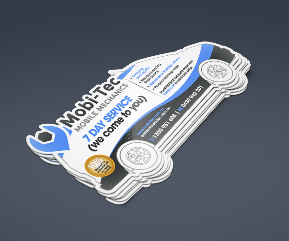 Flyer Design by jeffdefy for Mobi-Tec Automotive Service Centre | Design #13331653