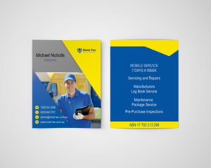 Flyer Design by ulya for Mobi-Tec Automotive Service Centre | Design #13329219