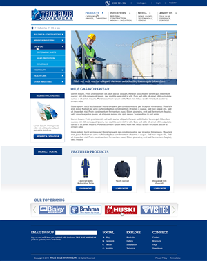 Diseño Web por ctbors para THE PURELY TRUE BLUE GROUP PTY LTD | Diseño: #2077867