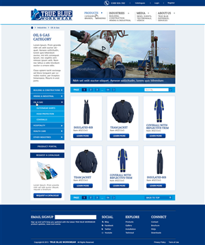 Diseño Web por ctbors para THE PURELY TRUE BLUE GROUP PTY LTD | Diseño: #2081736