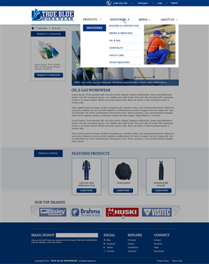 Diseño Web por ctbors para THE PURELY TRUE BLUE GROUP PTY LTD | Diseño: #2081995