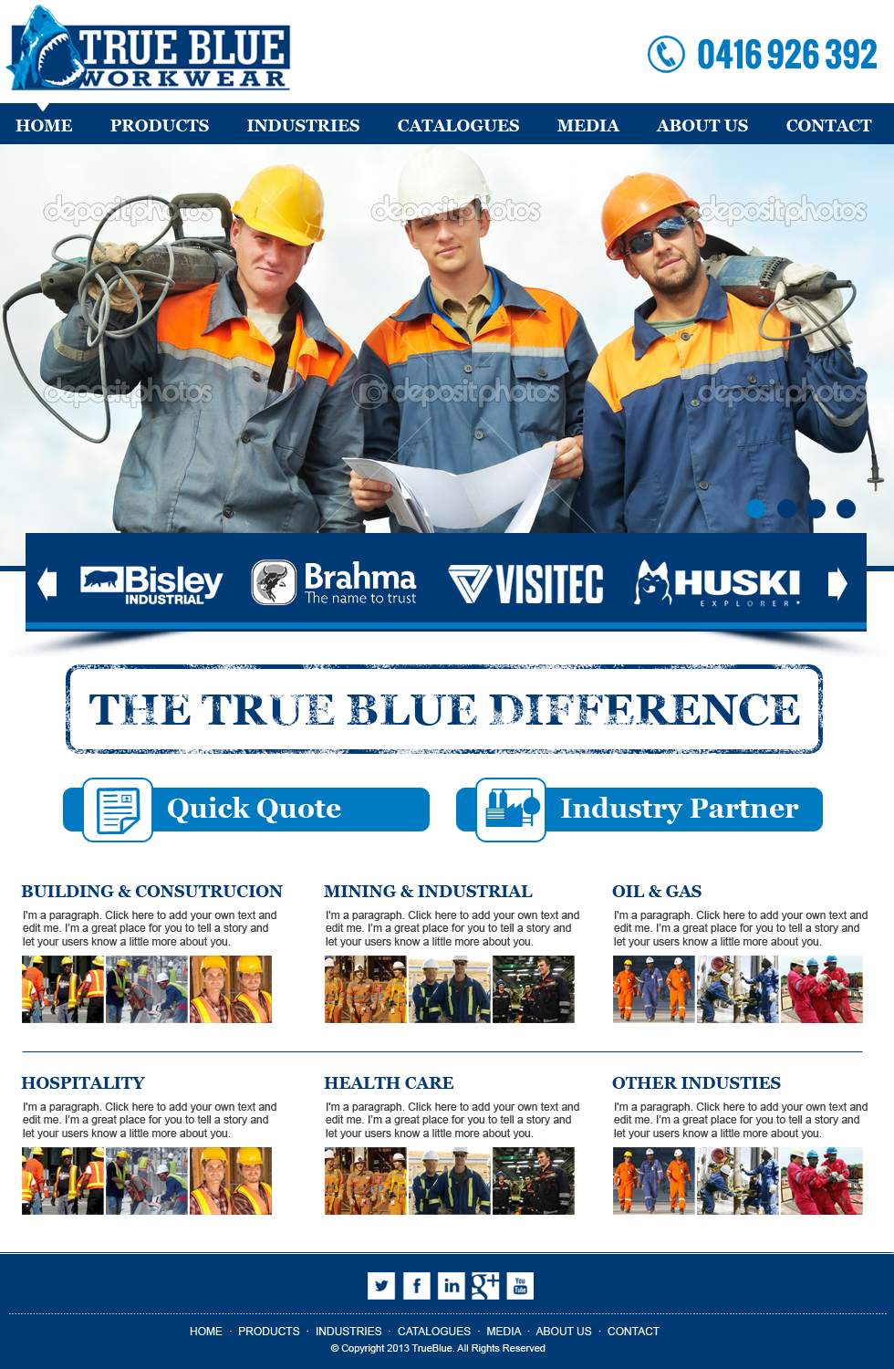 Web-Design von jeckx2 für THE PURELY TRUE BLUE GROUP PTY LTD | Design #2080780