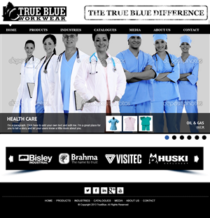 Diseño Web por jeckx2 para THE PURELY TRUE BLUE GROUP PTY LTD | Diseño: #2081515