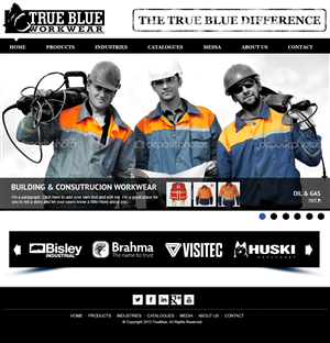 Diseño Web por jeckx2 para THE PURELY TRUE BLUE GROUP PTY LTD | Diseño: #2081520
