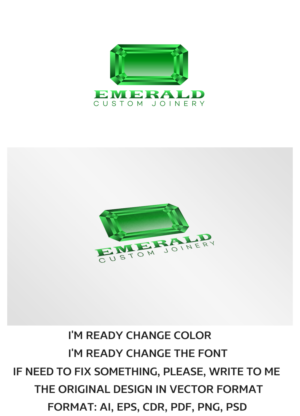 Design de Logo par artsterdam pour EMERALD CUSTOM JOINERY | Design : #9301856