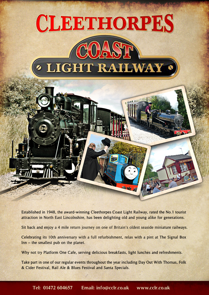 Poster Design by earldesigns for Cleethorpes Light Railway Ltd | Design #9311432