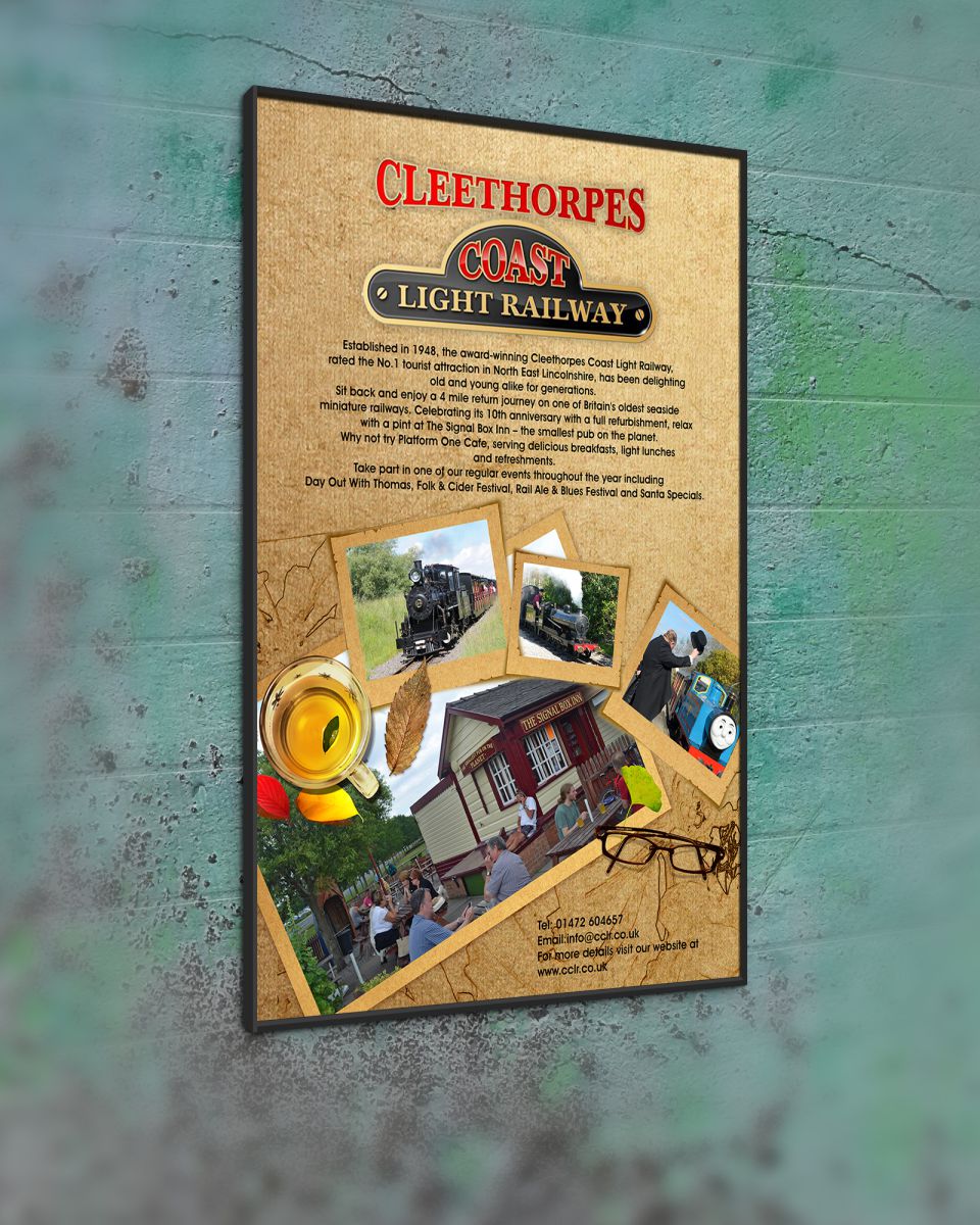 Poster Design by cb1318 for Cleethorpes Light Railway Ltd | Design #9318181