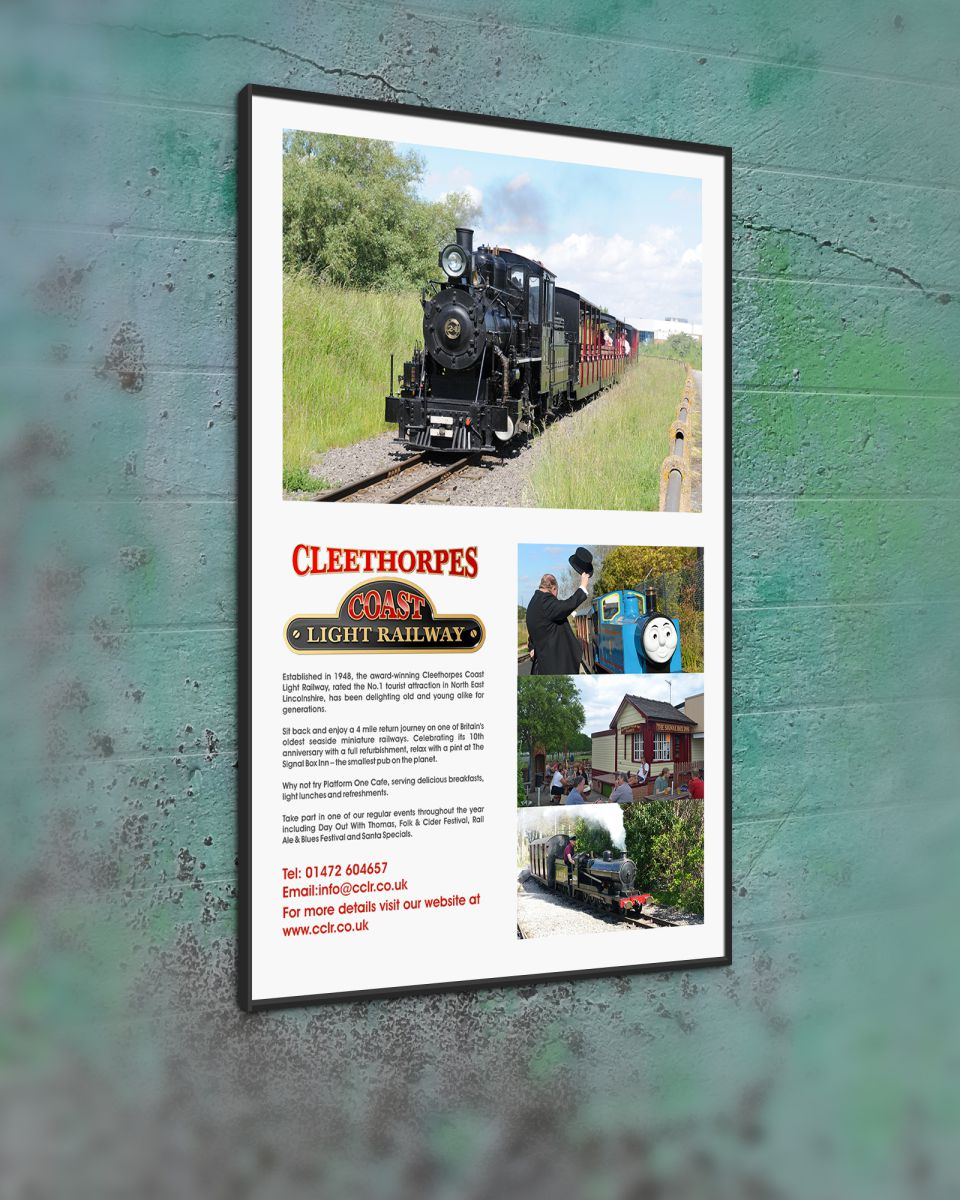 Poster Design by cb1318 for Cleethorpes Light Railway Ltd | Design #9318393