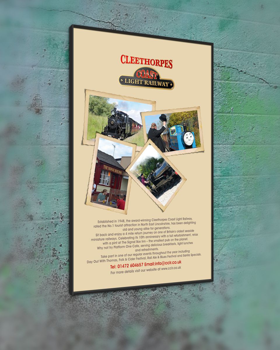 Poster Design by cb1318 for Cleethorpes Light Railway Ltd | Design #9319090