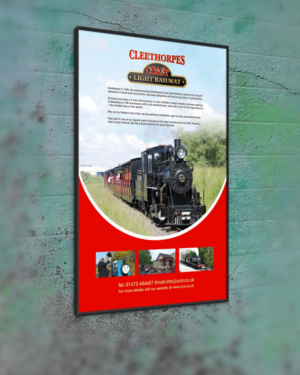 Poster Design by cb1318 for Cleethorpes Light Railway Ltd | Design: #9319091