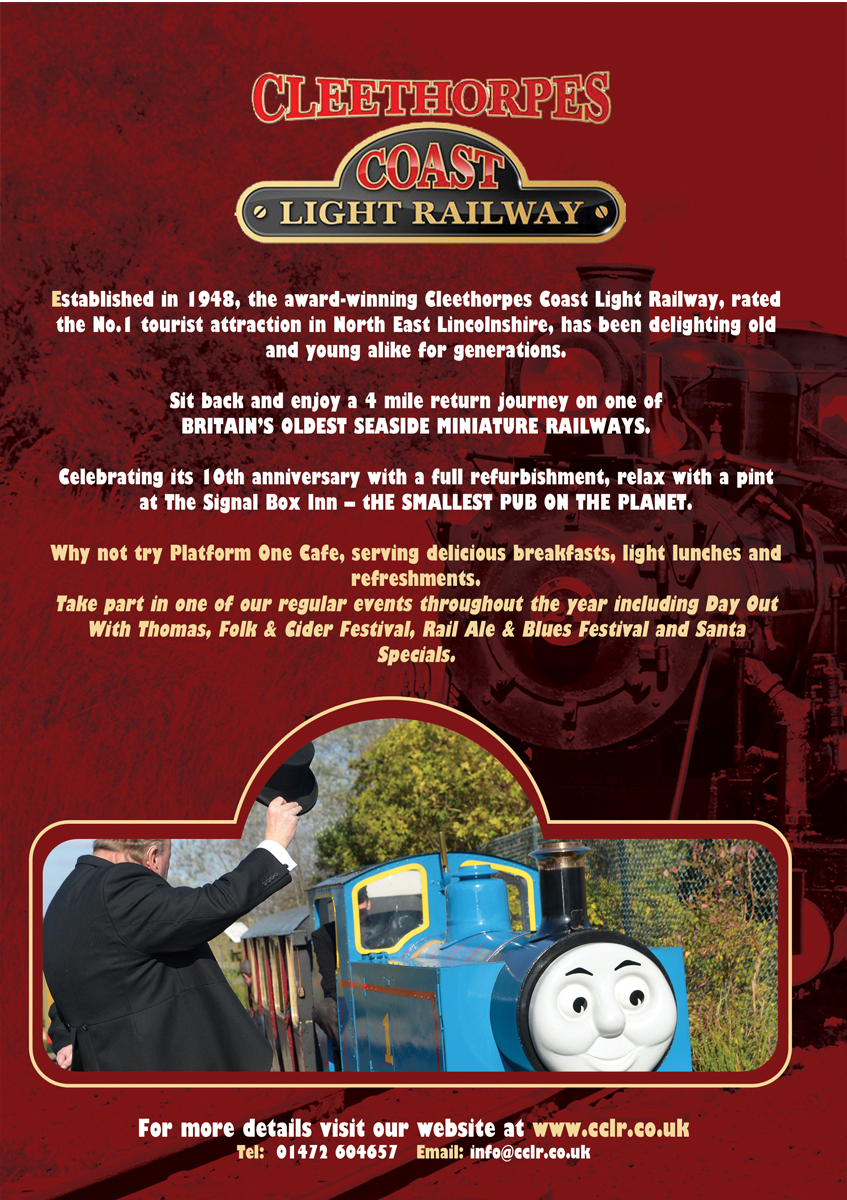 Poster Design by roopaljain for Cleethorpes Light Railway Ltd | Design #9323168