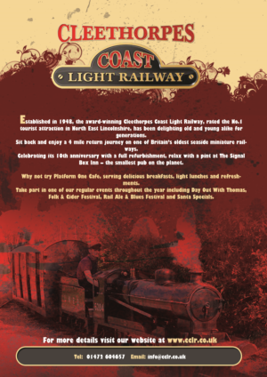 Poster Design by roopaljain for Cleethorpes Light Railway Ltd | Design: #9323169