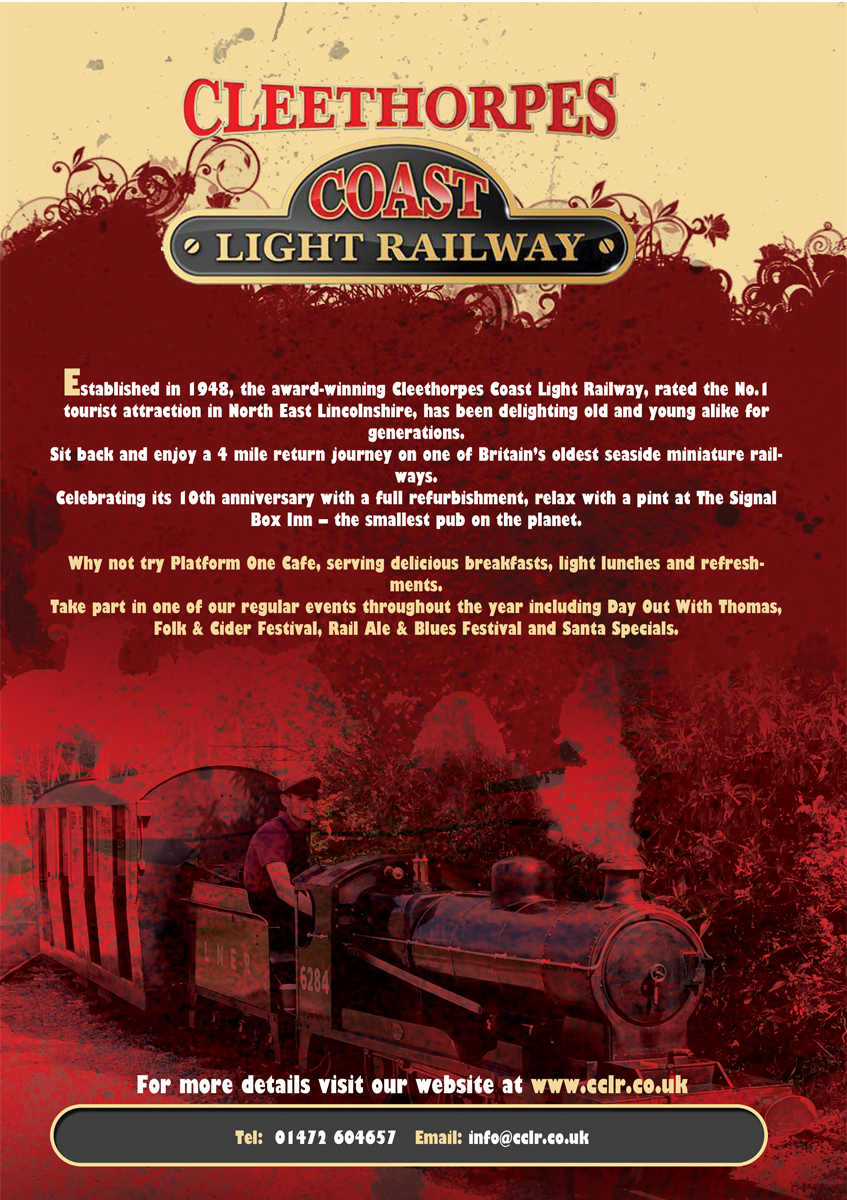 Poster Design by roopaljain for Cleethorpes Light Railway Ltd | Design #9323172