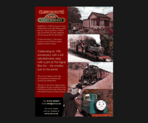 Poster Design by raph for Cleethorpes Light Railway Ltd | Design: #9303672