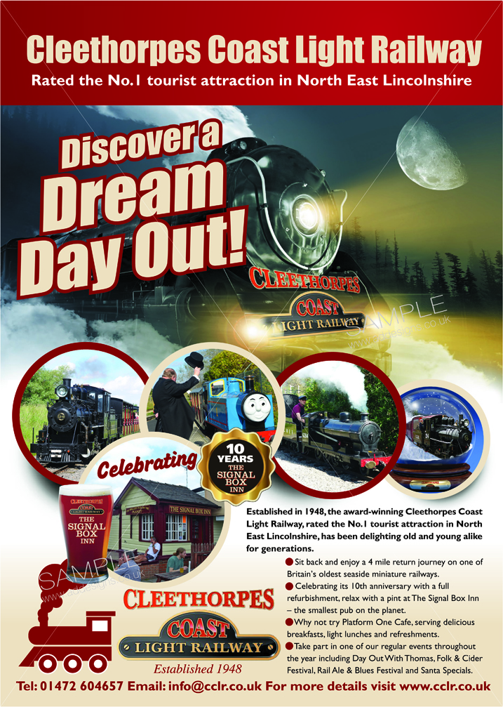 Poster Design by the artworks for Cleethorpes Light Railway Ltd | Design #9312705