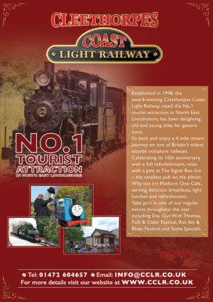 Poster Design by Hung Phung for Cleethorpes Light Railway Ltd | Design: #9305640