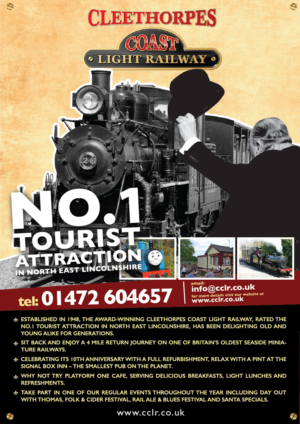 Poster Design by Hung Phung for Cleethorpes Light Railway Ltd | Design: #9348560