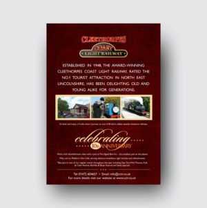 Poster Design by vikas naik for Cleethorpes Light Railway Ltd | Design: #9322872