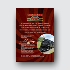 Poster Design by vikas naik for Cleethorpes Light Railway Ltd | Design: #9322873