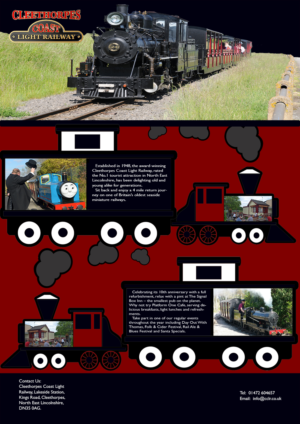 Poster Design by gogutacroitoru for Cleethorpes Light Railway Ltd | Design #9323613