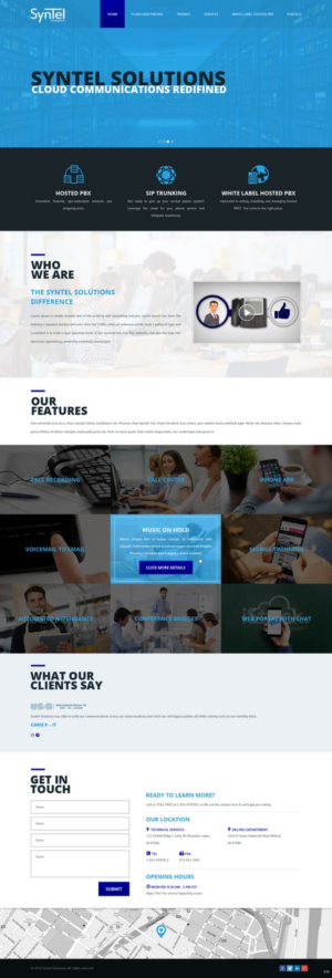 Web Design by pb for this project | Design: #9354494
