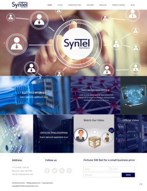 Web Design by pb for this project | Design: #9354495