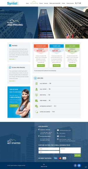 Web Design by pb for this project | Design: #9406324