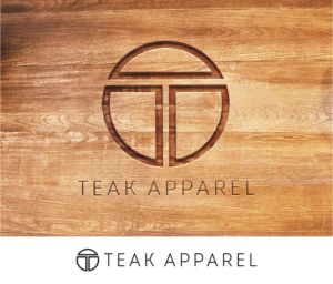 Logo Design by Simple Design &amp;amp;amp; Print for Teak Apparel | Design #9300884