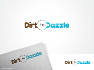Logo Design by Adeel Hanif® for Dirt to Dazzle Pty Ltd | Design #9293161