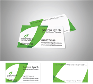 Design de Carte de Visite par Diimagery pour Natural-Path | Design : #2069173