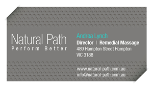 Design de Carte de Visite par The Suit Singapore pour Natural-Path | Design : #2062103