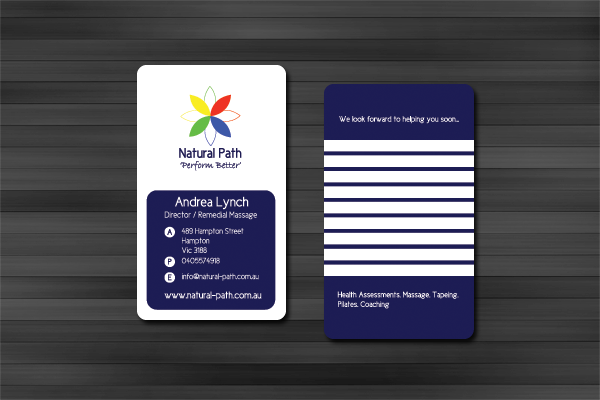 Business Card Design by log3creative for Natural-Path | Design #2046829