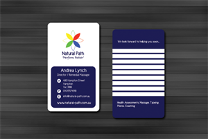 Business Card Design by log3creative for Natural-Path | Design #2046829