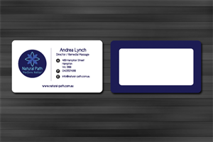 Design de Carte de Visite par log3creative pour Natural-Path | Design : #2066405