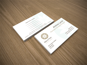 Design de Carte de Visite par mrp1nk pour Natural-Path | Design : #2061463