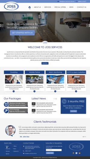 Diseño Web por Sbss para este proyecto | Diseño: #9341664
