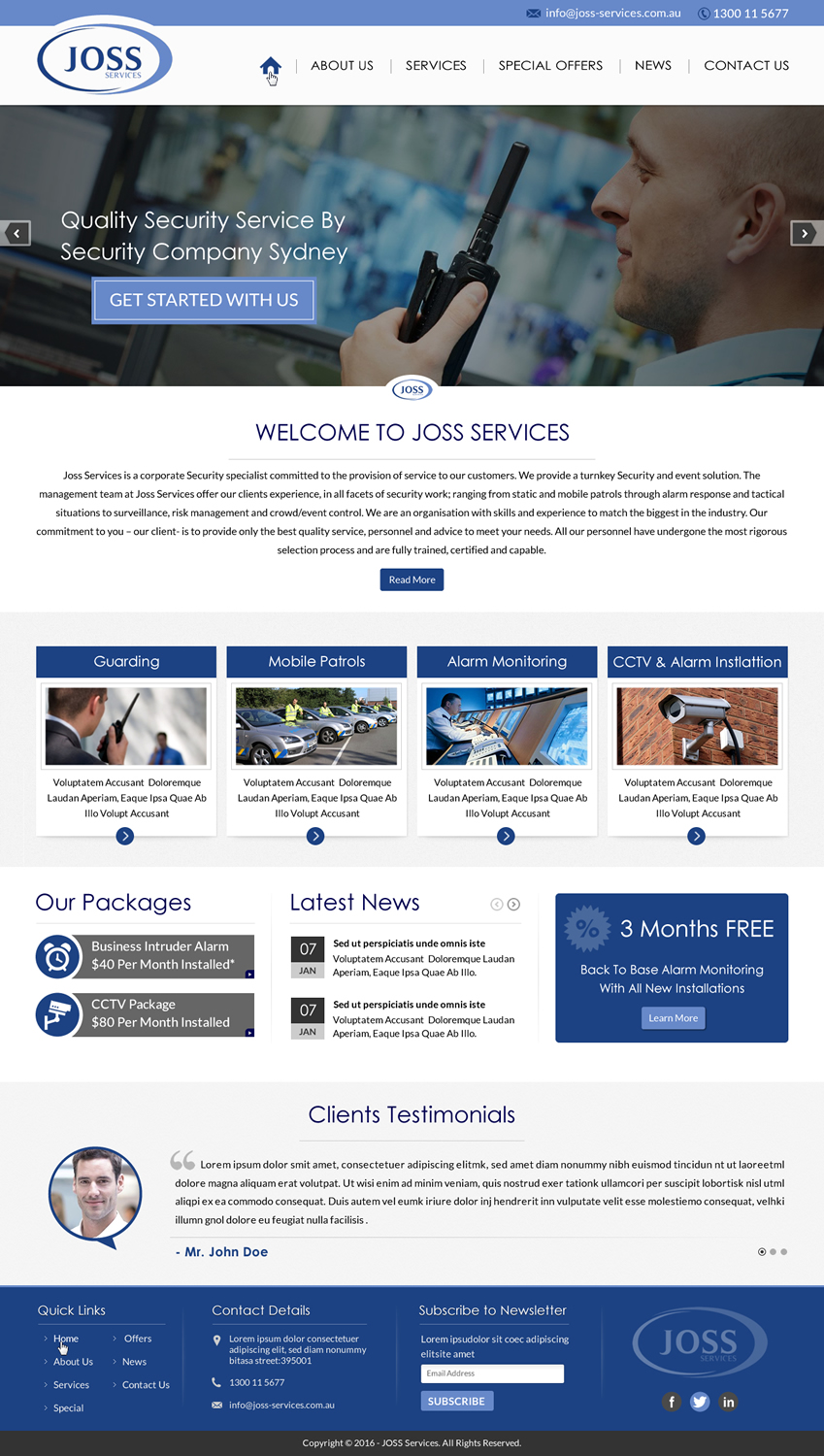 Diseño Web por Sbss para este proyecto | Diseño #9341666
