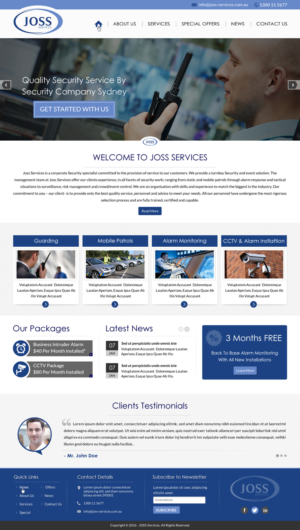 Diseño Web por Sbss para este proyecto | Diseño: #9341666