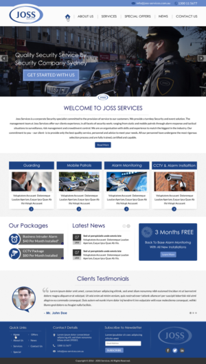 Diseño Web por Sbss para este proyecto | Diseño: #9341669