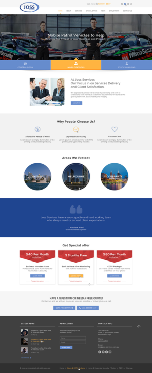 Web Design by Ved Web Services for this project | Design #9333534