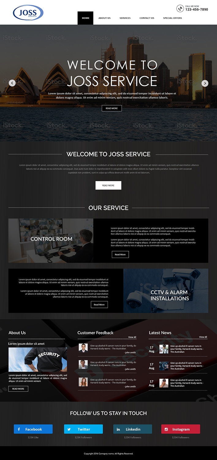 Web Design by Creations Box 2015 for this project | Design #9334133