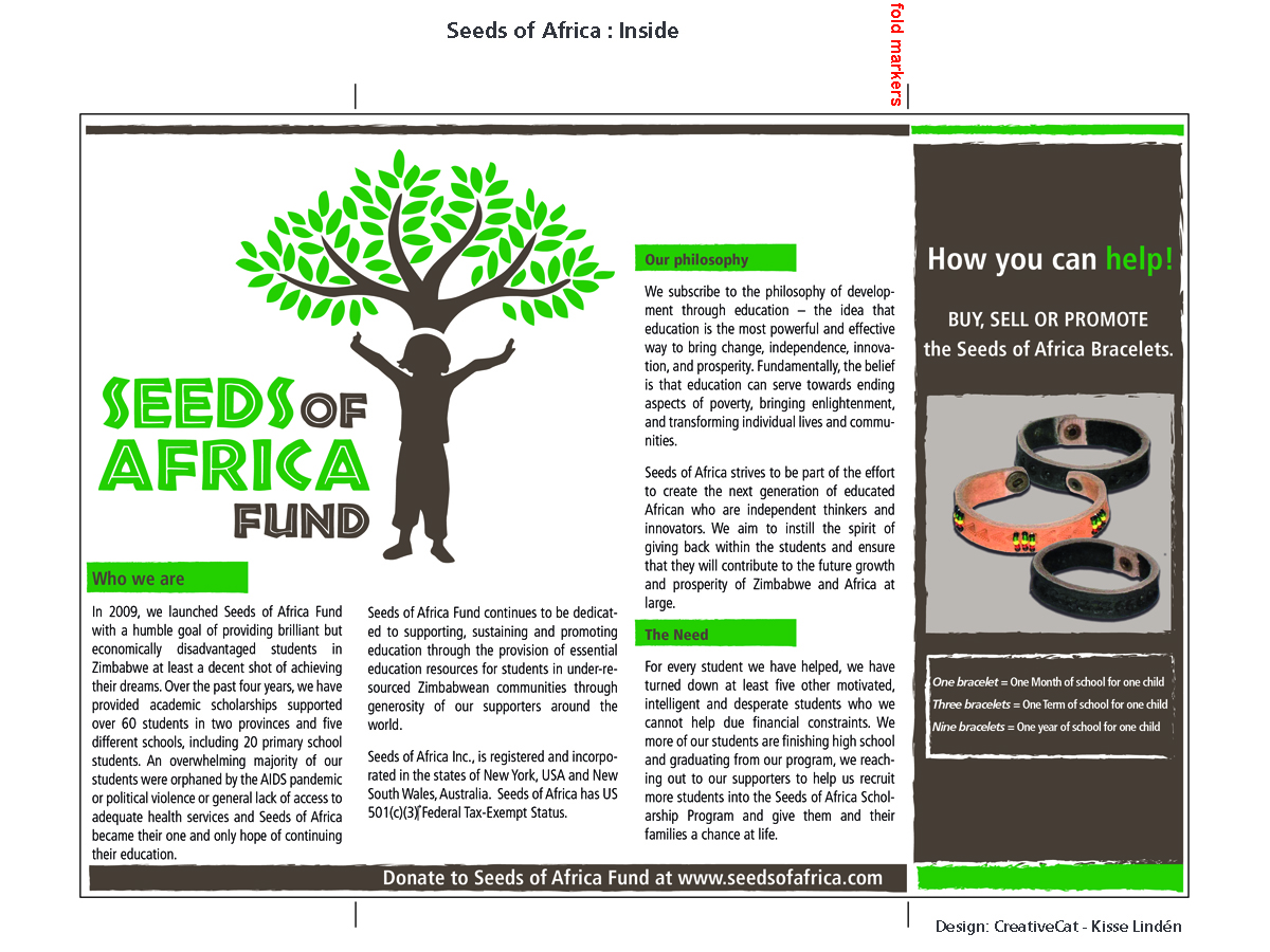 Brochure Design by CreativeCat for this project | Design #2158342