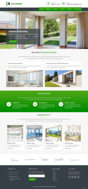 Web Design by pb for ME Construction | Design: #9310598