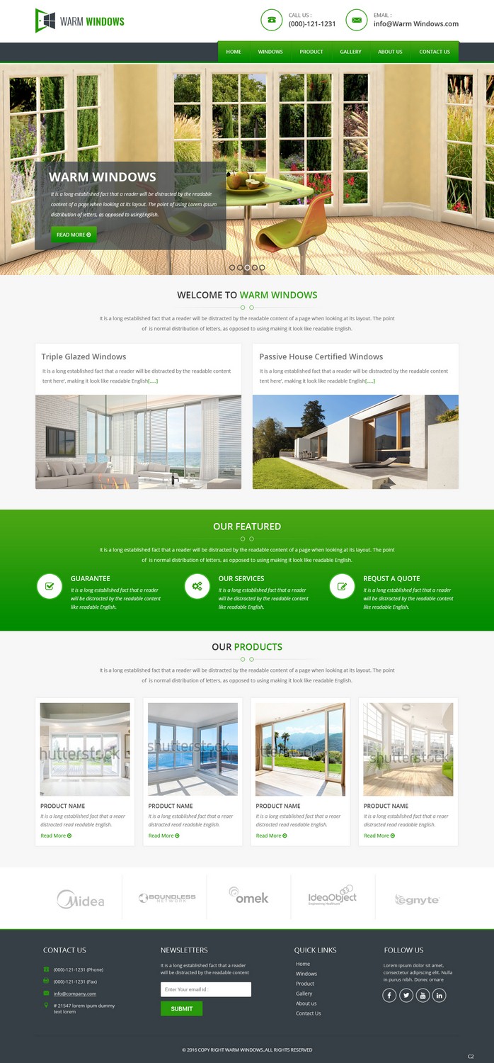 Web Design by pb for ME Construction | Design #9310600