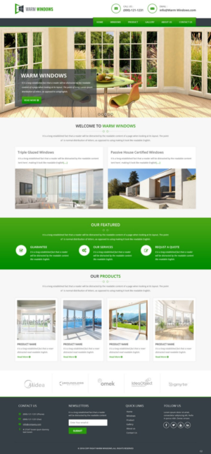 Web Design by pb for ME Construction | Design: #9310600