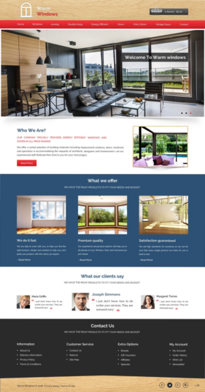Web Design by pb for ME Construction | Design: #9311863