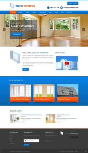 Web Design by pb for ME Construction | Design: #9320851