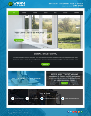 Web Design by pb for ME Construction | Design: #9320853