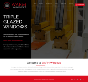 Web Design by Creations Box 2015 for ME Construction | Design: #9334123