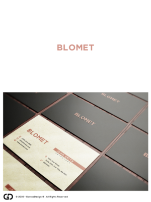 Logo Design by garrad for Blomet | Design: #9408208